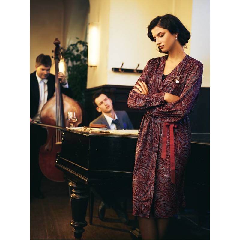 Pattern Dress-shirt with...