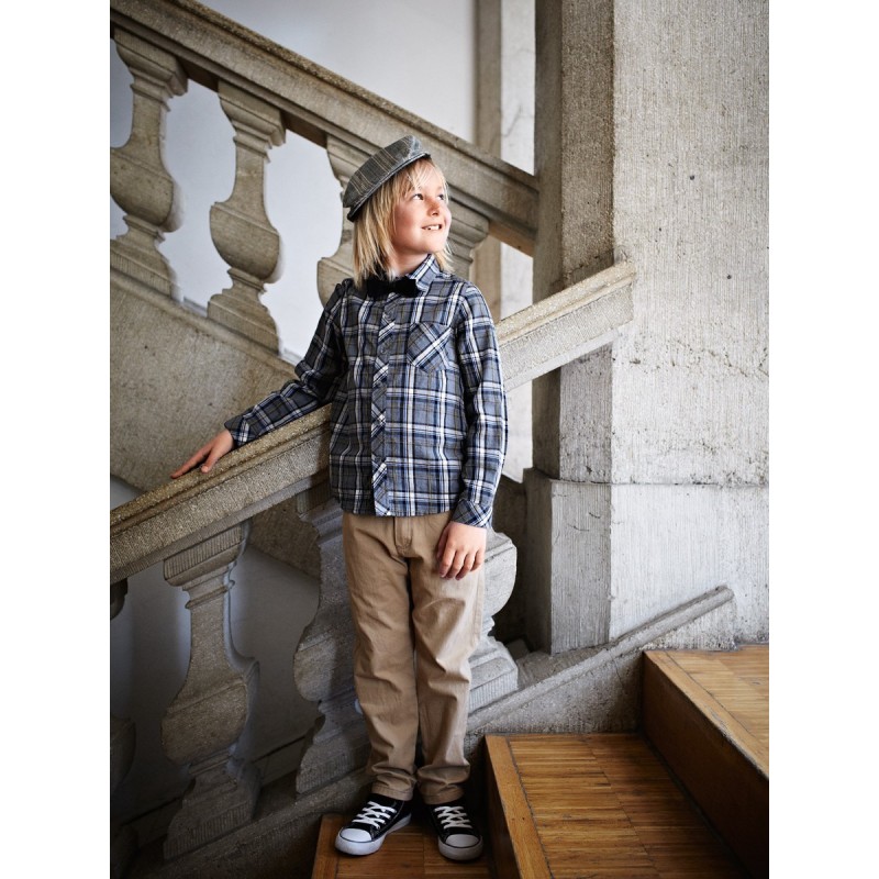 Pattern Chinos with...