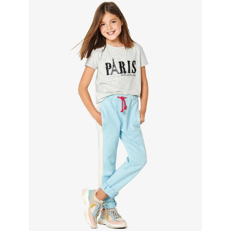 Pattern Pants in a sporty...