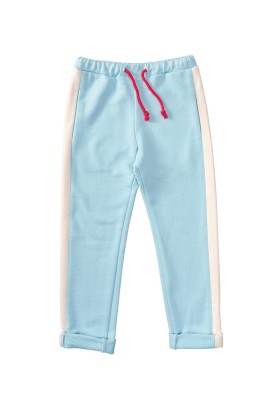 Pattern Pants in a sporty style with an elastic waistband (Burda 1/2020, pattern number 9300 B)