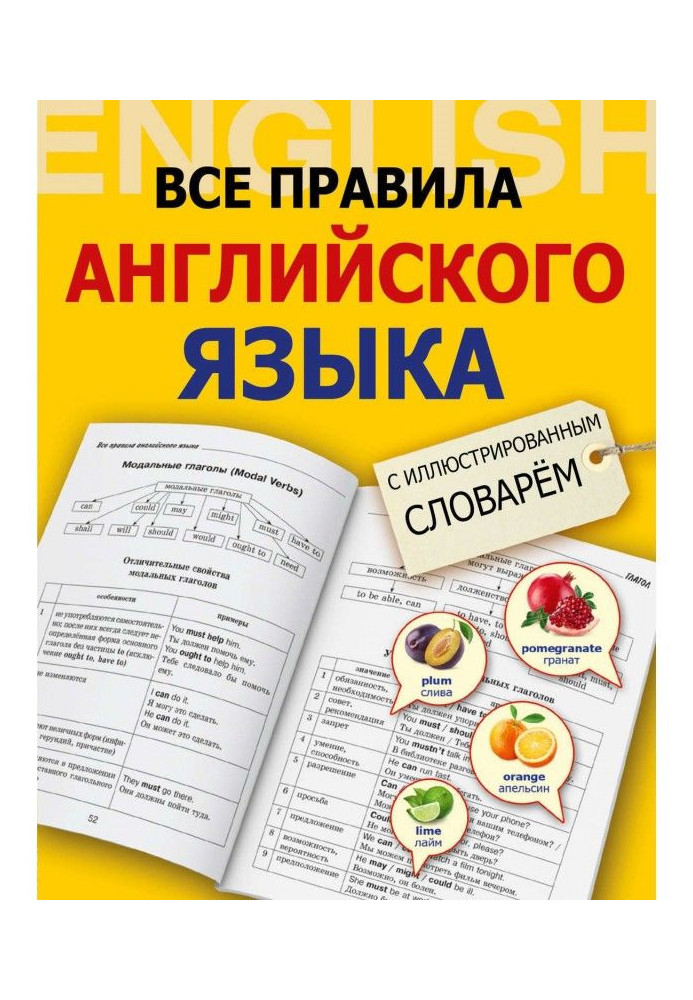 Усі правила англійської мови з ілюстрованим словником