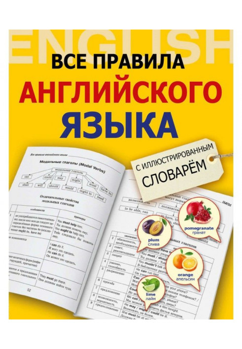 Усі правила англійської мови з ілюстрованим словником