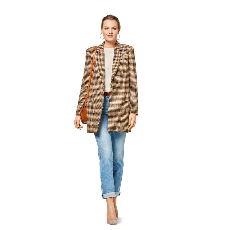 Pattern O-line jacket with...