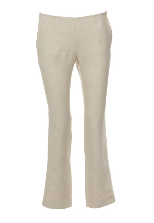 Pattern Straight-cut linen trousers without a belt (Burda 5/2012, pattern number 108 A)