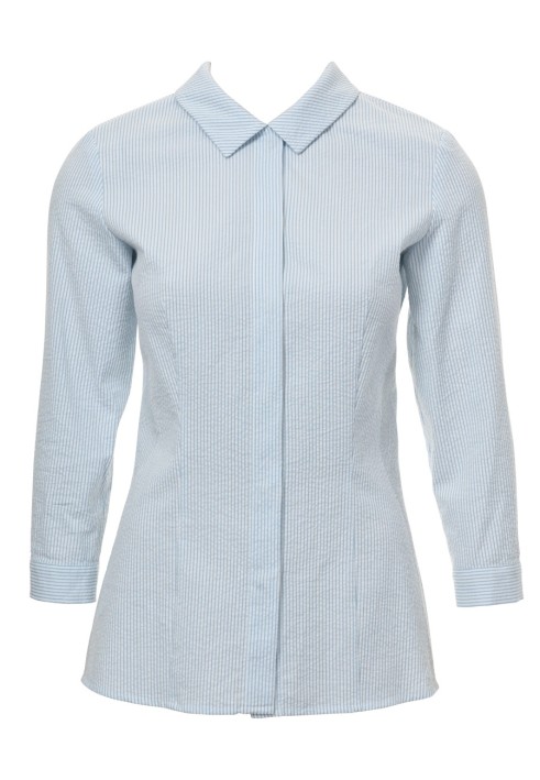 Pattern Slim fit shirt blouse with hidden fastening (Burda 5/2012, pattern no. 104)