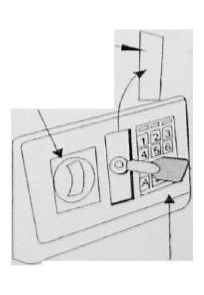 Electronic safe model EA