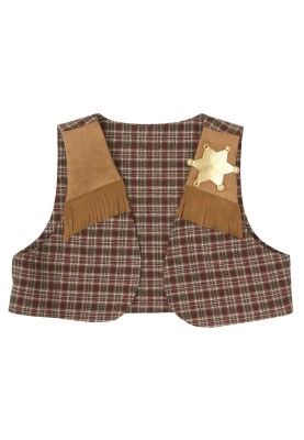 Pattern Vest for carnival costume "Cowboy" (Burda 1/2010, pattern number 143)