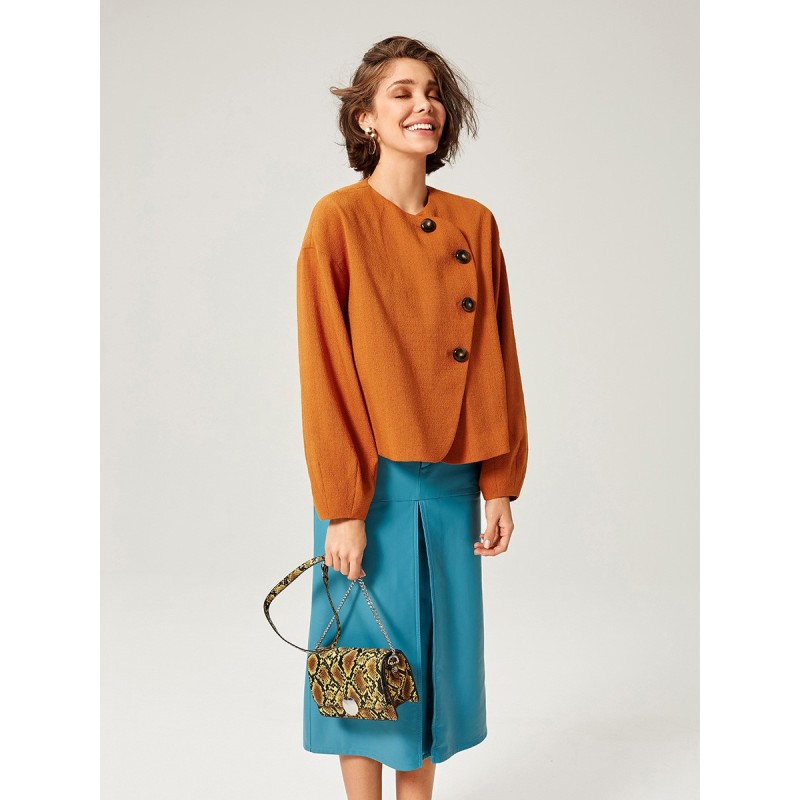 Pattern Short jacket with...