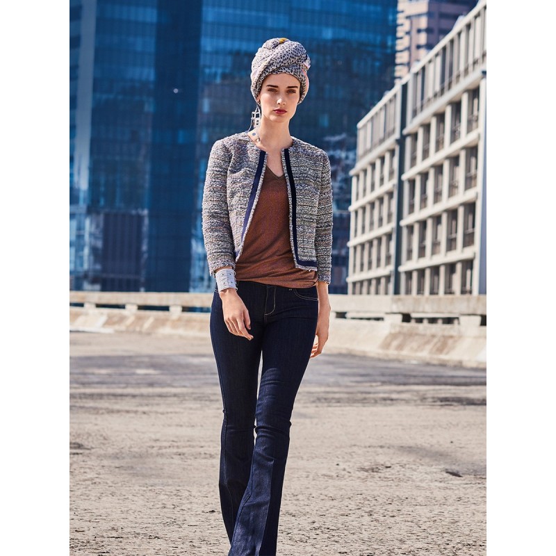 Pattern Short jacket in...