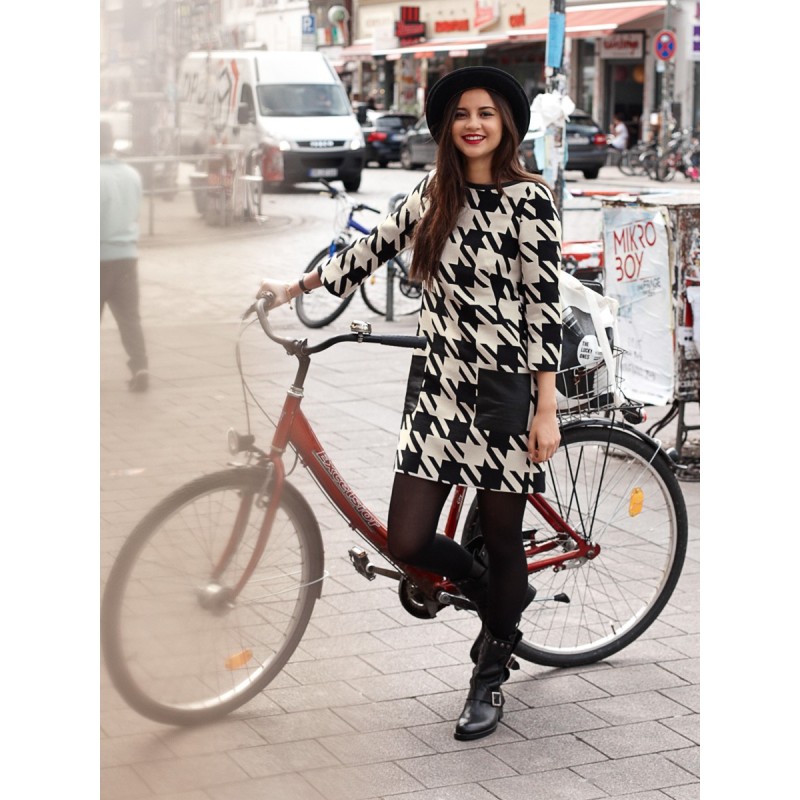 Pattern Mini dress in the...