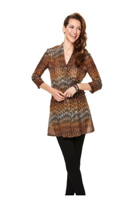 Pattern Blouse-jacket with a fitted cut (Burda 1/2014, pattern number 6909 A)