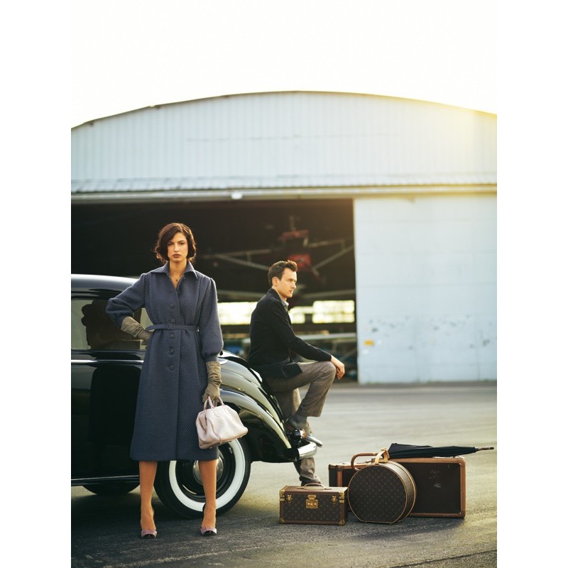 Pattern Coat with puffy...