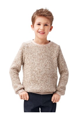 Pattern Straight cut pullover made of knitted fabric (Burda 2/2015, pattern number 9407 A)