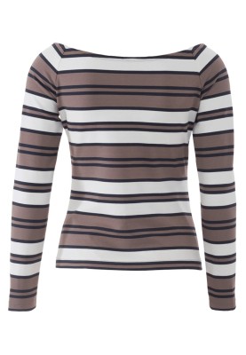 Pattern Raglan pullover with a wide neckline (Burda 1/2018, pattern number 6428 A)