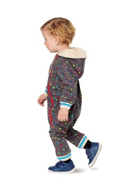 Pattern Jumpsuit with a hood "Bear" (Burda 2/2020, pattern number 9294 A)