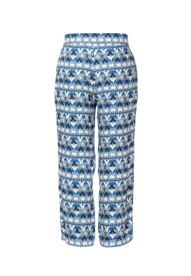 Pattern Straight-cut trousers with a drawstring waist (Burda 1/2020, pattern no. 6218 B)