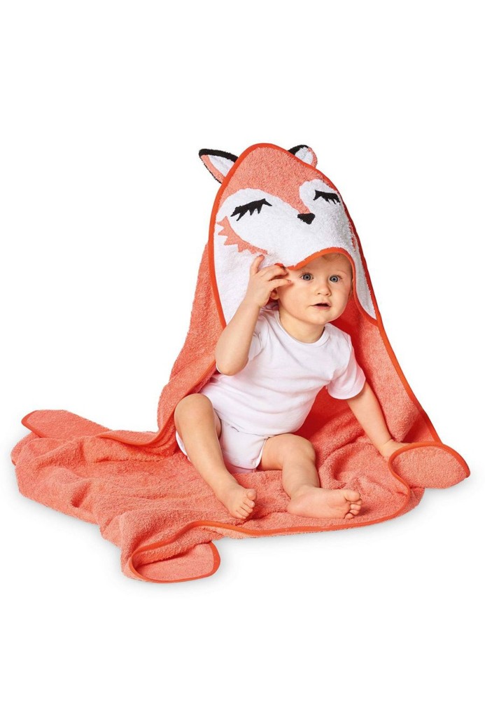 Pattern Bath towel with a hood "Fox" (Burda 2/2017, pattern number 6494 D)