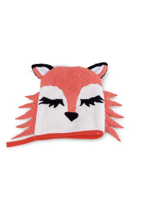 Pattern Bath towel with a hood "Fox" (Burda 2/2017, pattern number 6494 D)