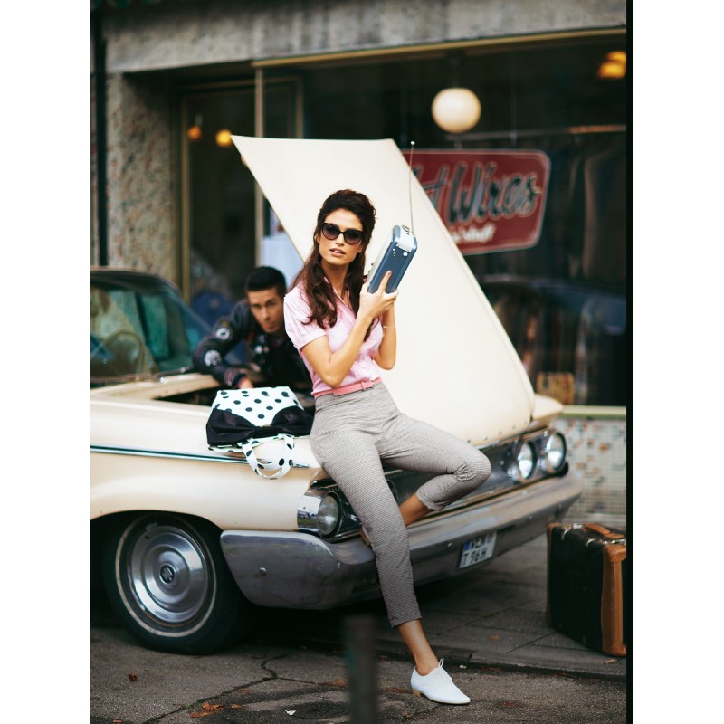 Выкройка Брюки узкие в...