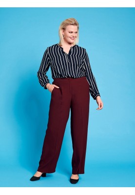 Pattern Pants with ironed arrow pleats (Burda 9/2020, pattern number 126 A)