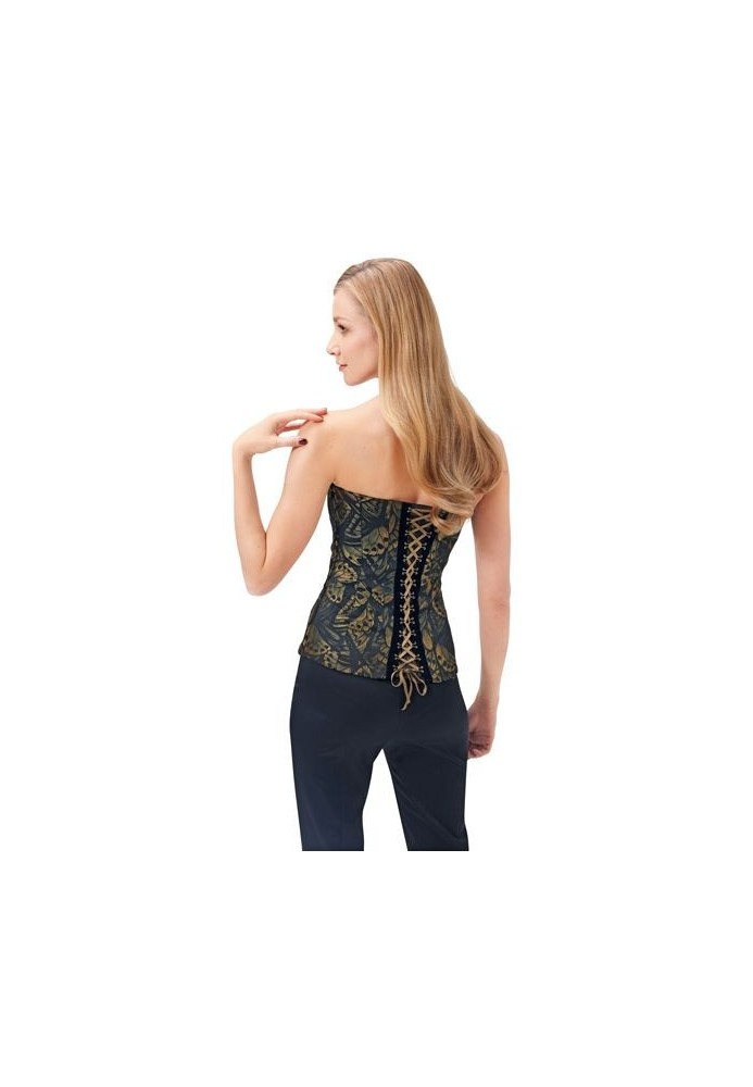 Pattern Corsage-bustier with decorative lacing on the back (Burda 2/2015, pattern number 6709 A)