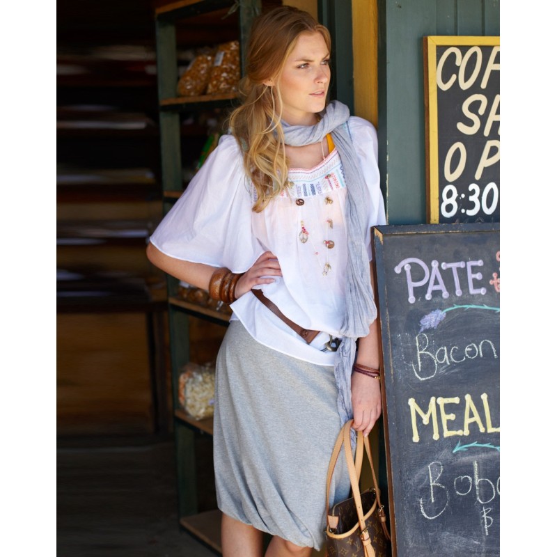 Pattern Balloon skirt made...