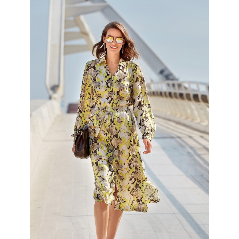 Выкройка Платье-рубашка с...