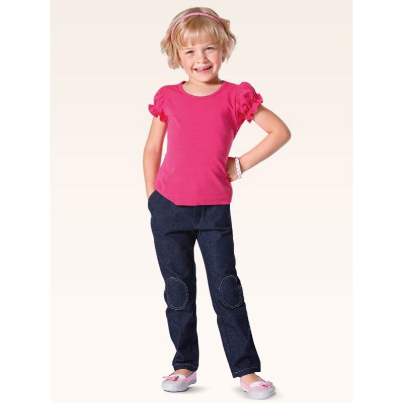 Выкройка Брюки прямого кроя...