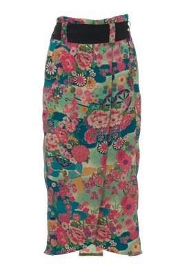 Pattern Midi skirt with belt (Burda 2/2012, pattern no. 109 B)