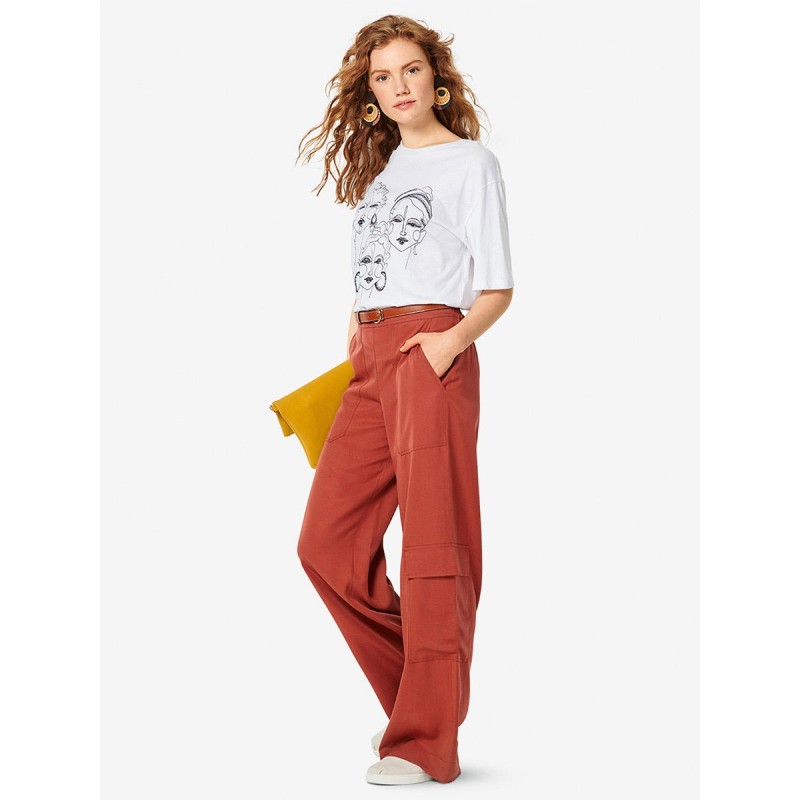 Pattern Cargo pants with...