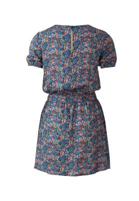 Pattern Simple cut dress with lantern sleeves (Burda 1/2020, pattern number 6208 B)