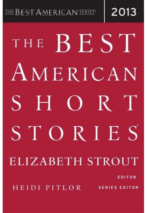 The Best American Short Stories 2013