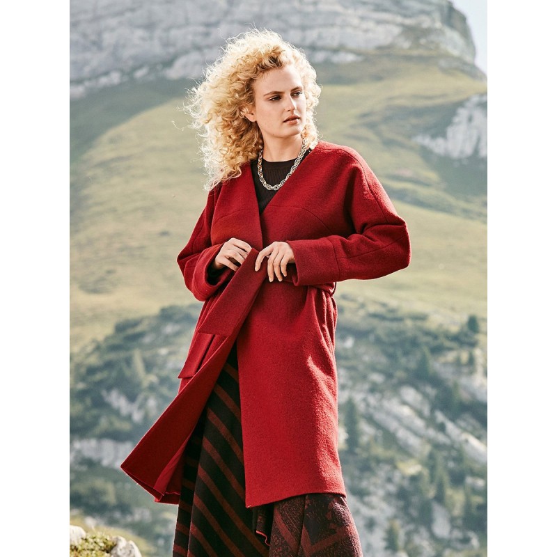 Выкройка Пальто с запахом и...