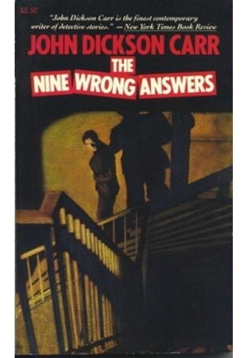 Nine wrong answers