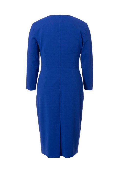 Pattern Knitted sheath dress with soft pleats on the bodice (Burda 2/2019, pattern number 6259 B)