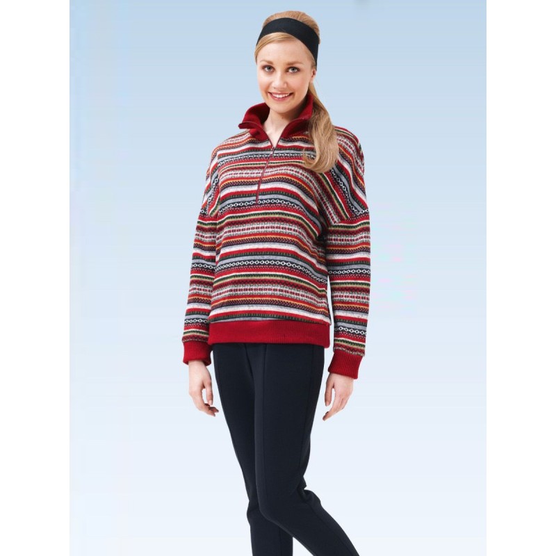 Pattern Anorak with dropped...