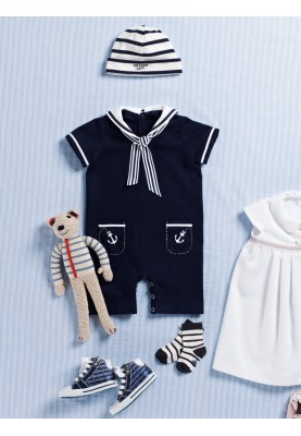 Pattern Sandman jumpsuit in sailor style (Burda 7/2012, pattern number 143)