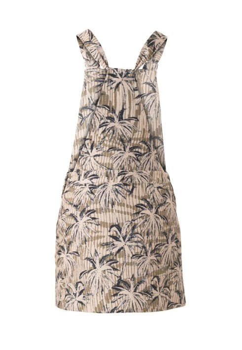 Pattern Sundress in the style of the 90s with a bib (Burda 4/2017, pattern number 115)