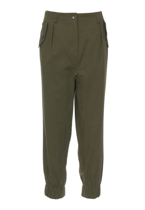 Pattern Gabardine trousers with elastic cuffs (Burda 3/2011, pattern number 132 B)