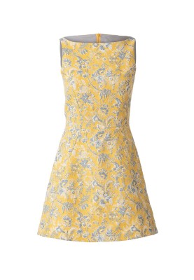 Pattern Sleeveless cocktail dress with a boat neckline (Burda 1/2020, pattern number 6209 A)