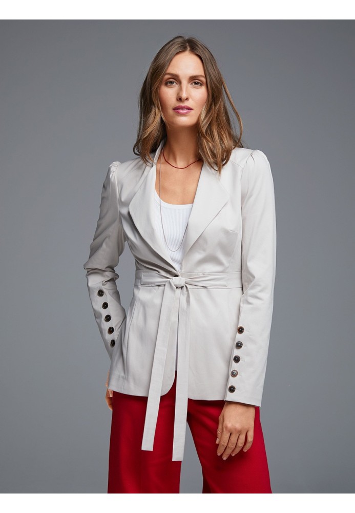 Pattern Slim-fit jacket with stand-up collar (Burda 4/2018, pattern number 101)