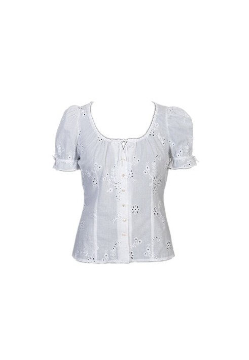 Pattern Bavarian-style batiste blouse (Burda 9/2011, pattern number 138 C)