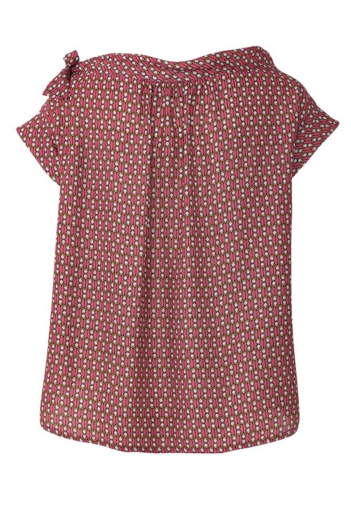 Pattern Blouse of a simple cut with dropped armholes (Burda 2/2019, pattern number 6270 B)