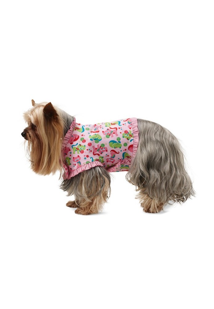 Pattern Blanket with frills for a dog (Burda 2/2015, pattern number 6753 E)