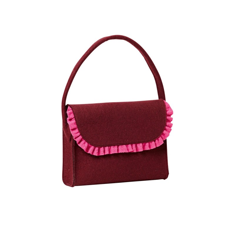 Pattern Felt bag with a...