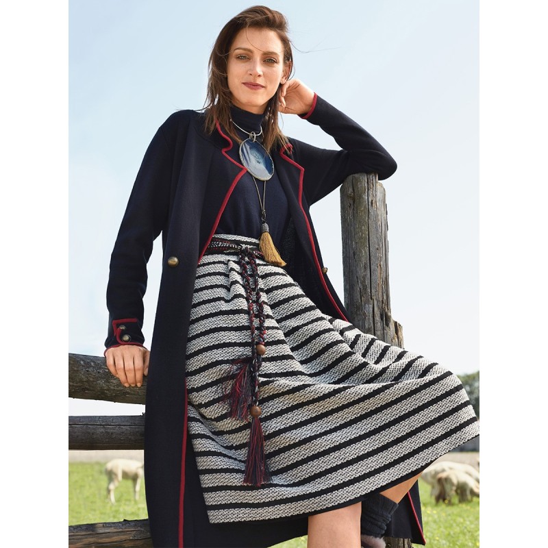 Pattern Flared cut skirt...