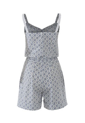 Pattern Short jumpsuit with thin straps (Burda 1/2018, pattern number 6408 B)