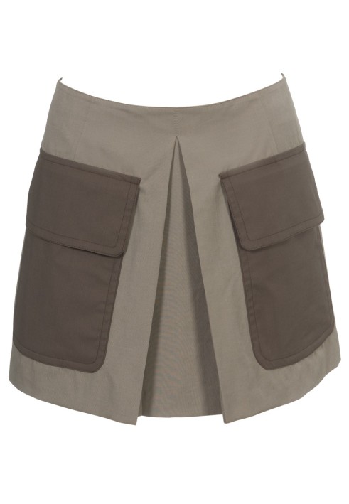 Pattern Mini skirt with patch maxi pockets (Burda 2/2011, pattern number 121)