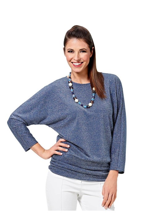 Pattern Pullover with a wide belt (Burda 2/2016, pattern number 6590 B)