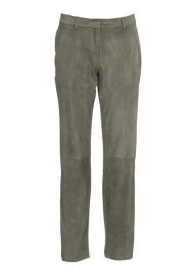 Pattern Straight-cut suede pants (Burda 2/2011, pattern number 124)